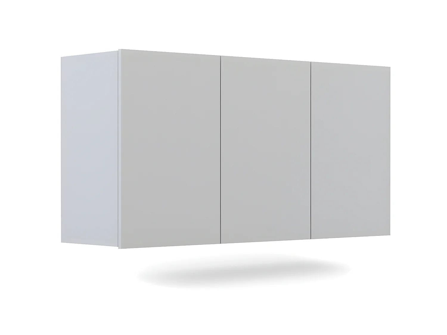 Buffet mural 3 portes Idao Blanc