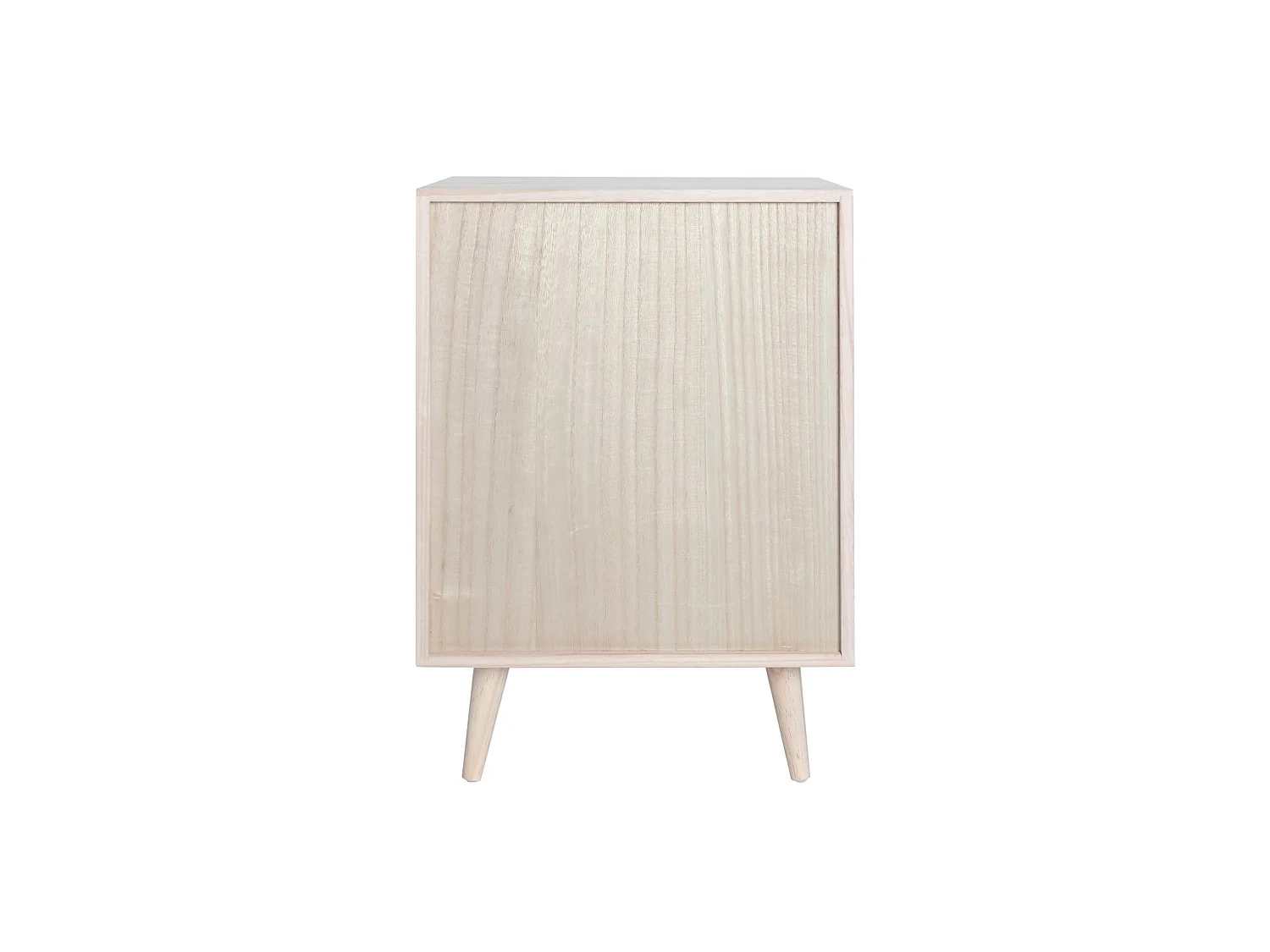 Meuble Commode Polyvalent en Bois Clair avec 5 Tiroirs