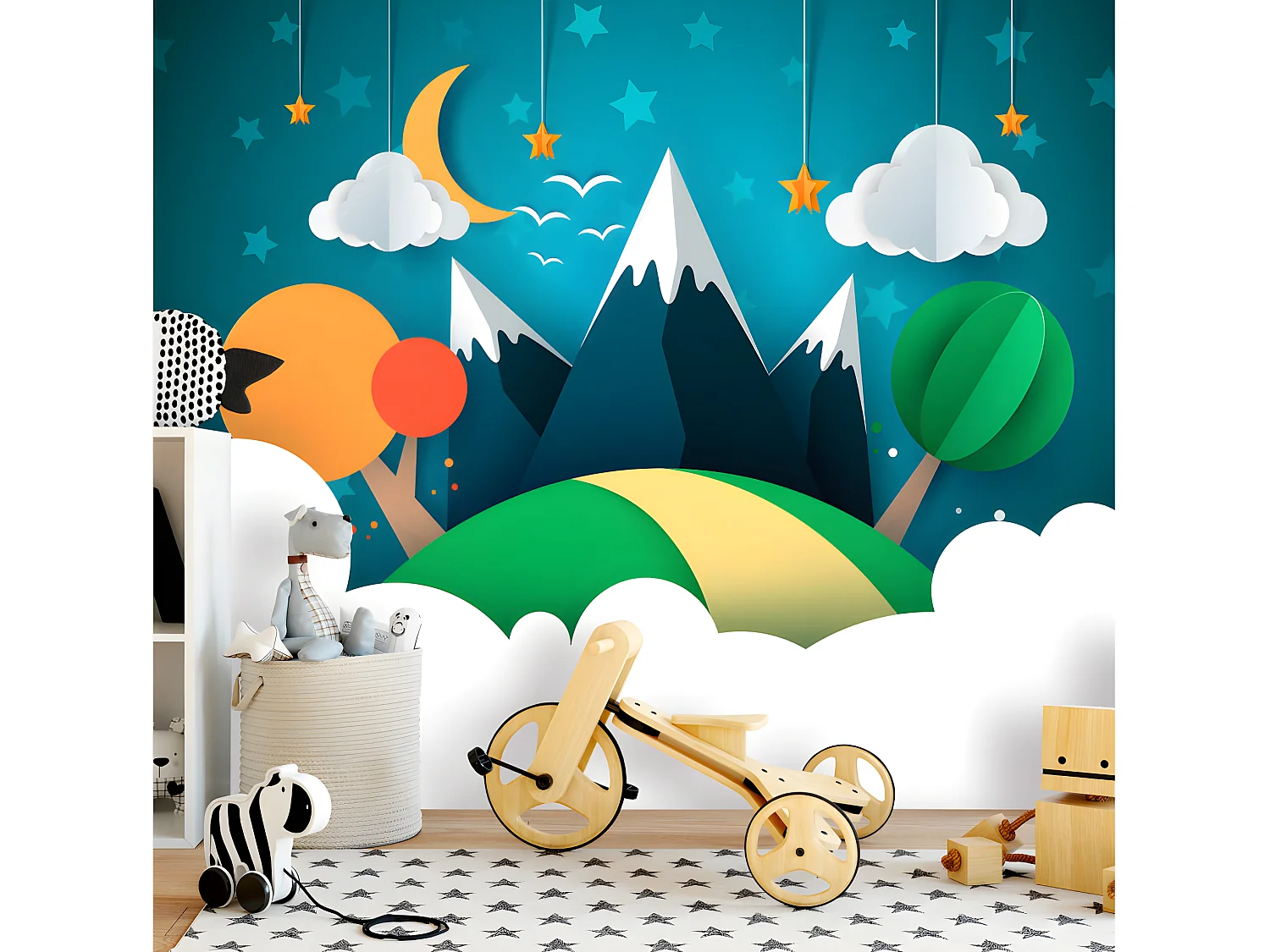 Papier Peint "Little Traveller" 245 x 350 cm