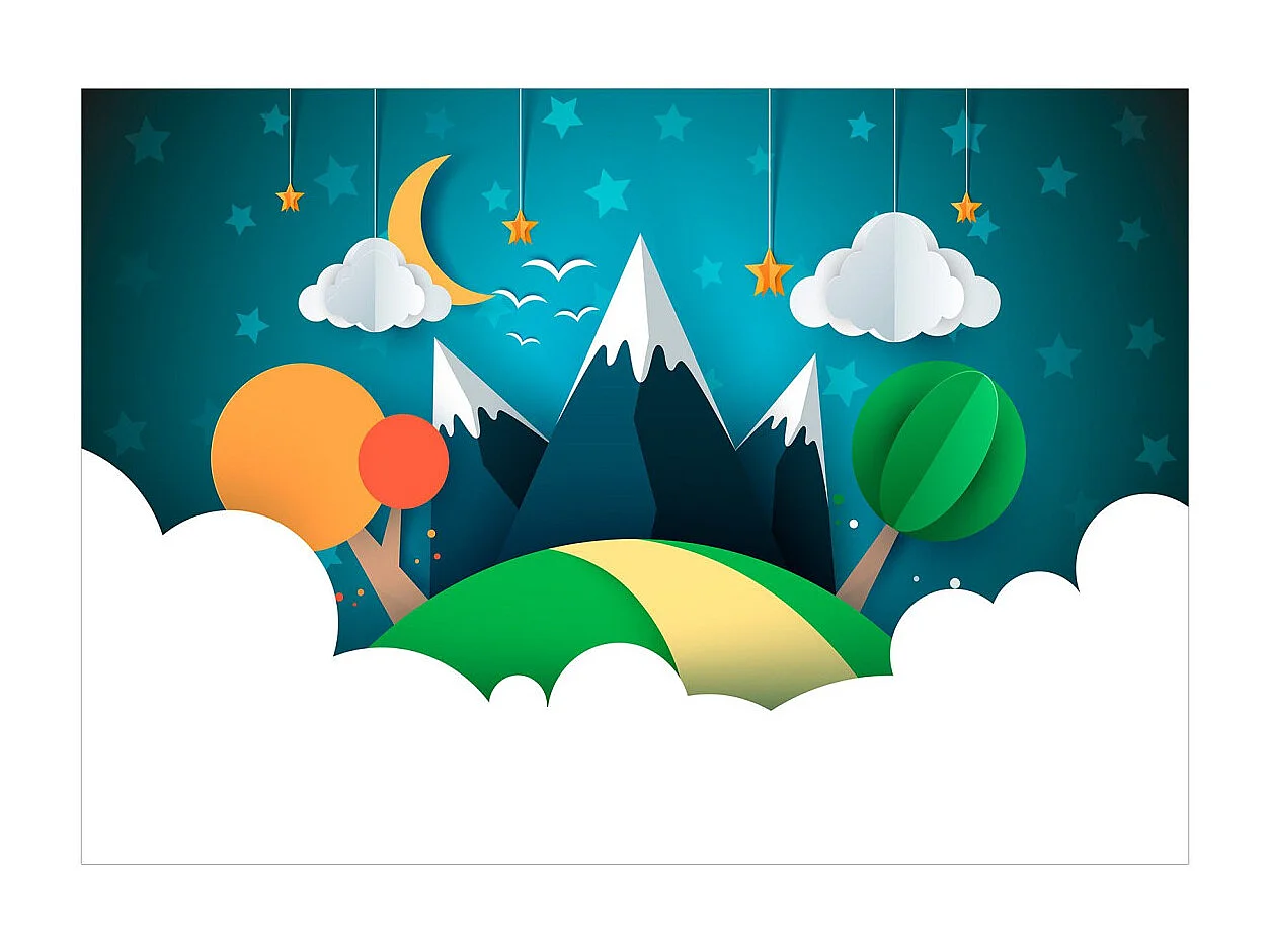 Papier Peint "Little Traveller" 245 x 350 cm