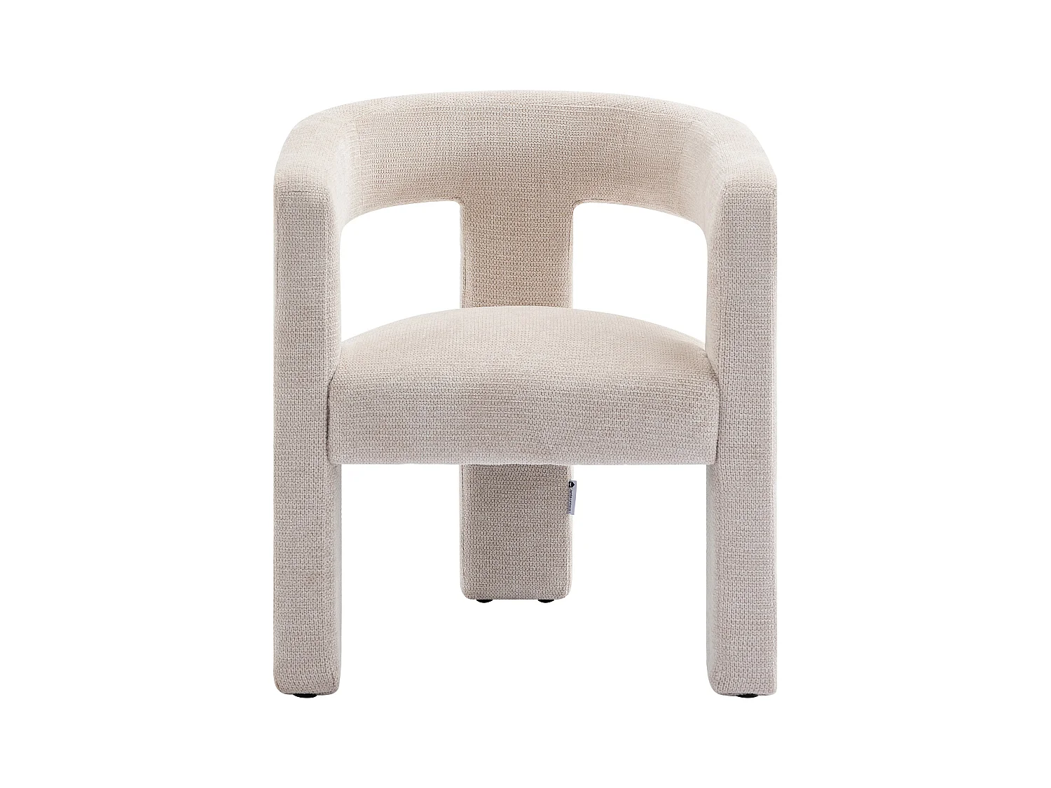 Sessel - Strukturstoff - Beige - FAVINA