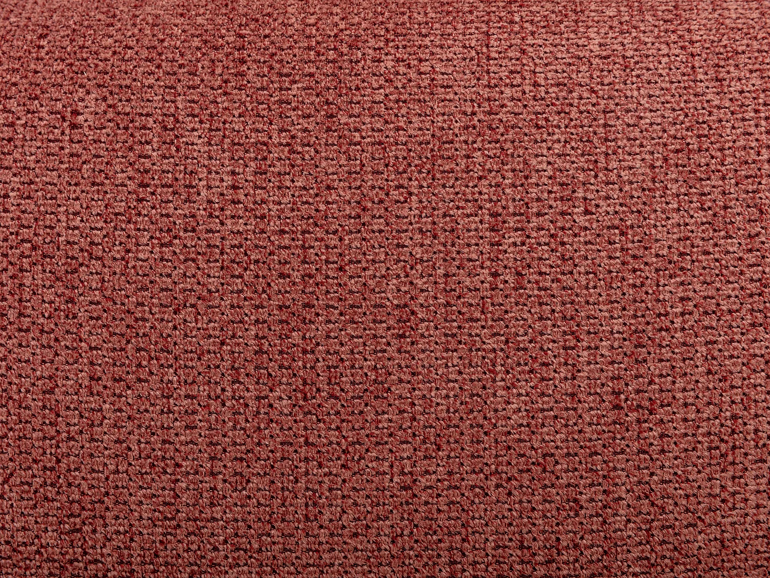 Fauteuil pivotant en tissu texturé terracotta POZETI