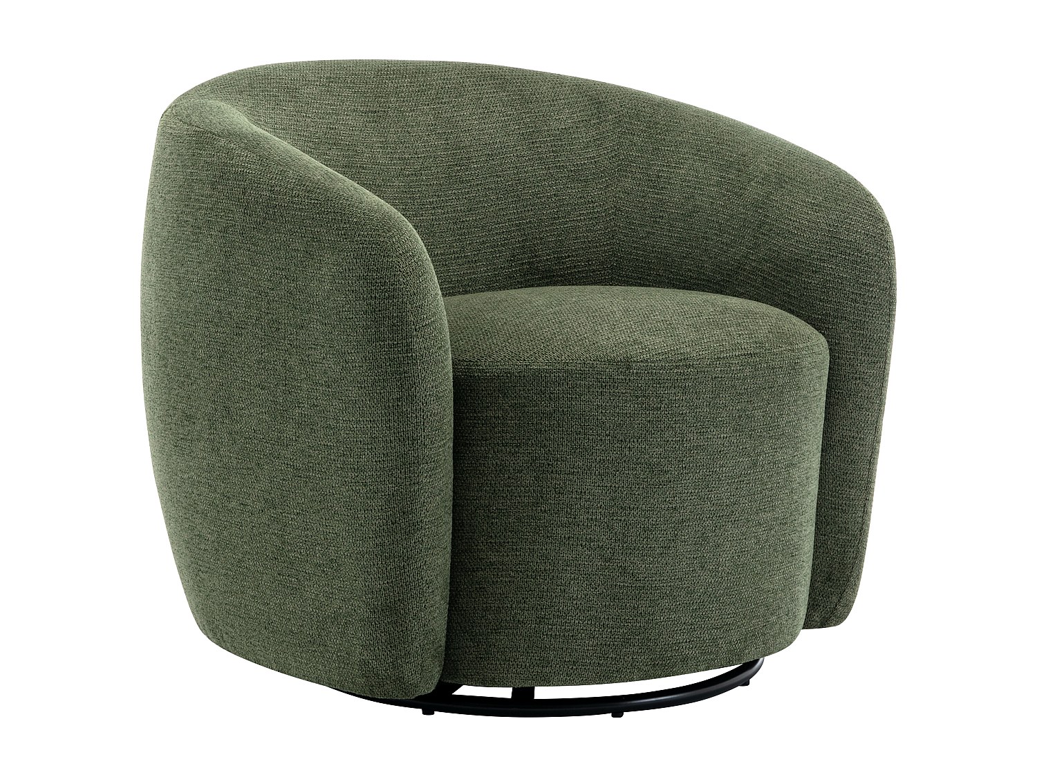 Drehsessel – Kunstfell – Rosa – VEREIDE günstig online kaufen