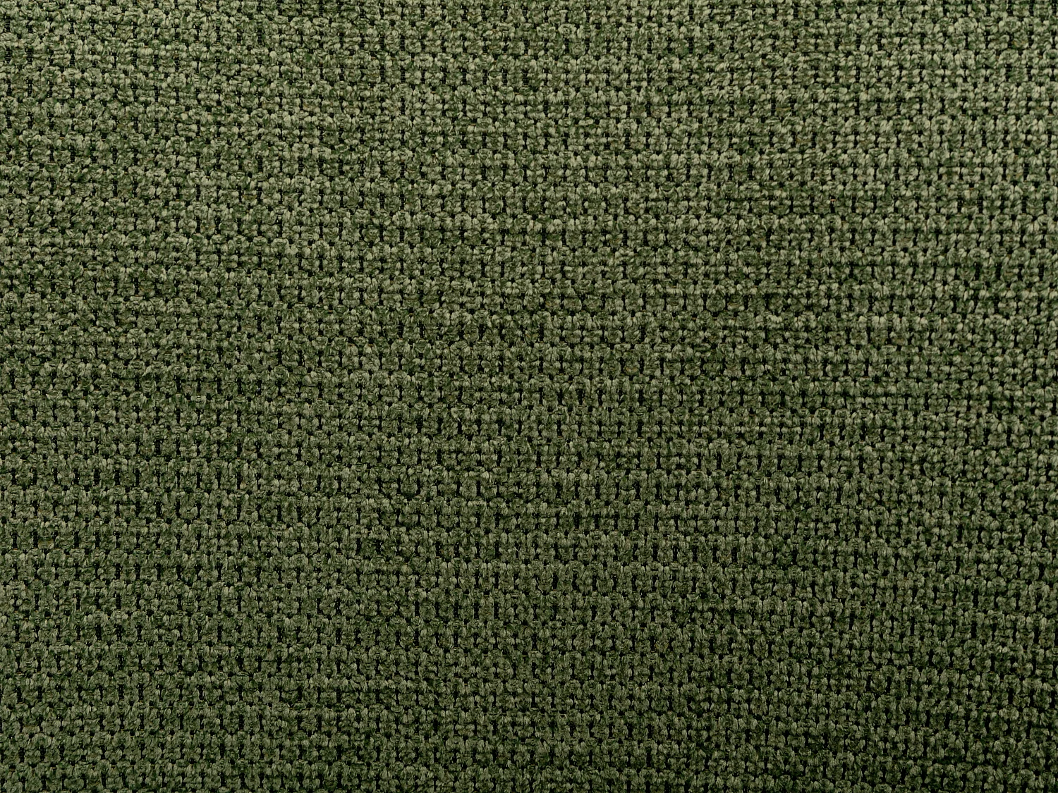 Fauteuil pivotant en tissu texturé kaki VEREIDE