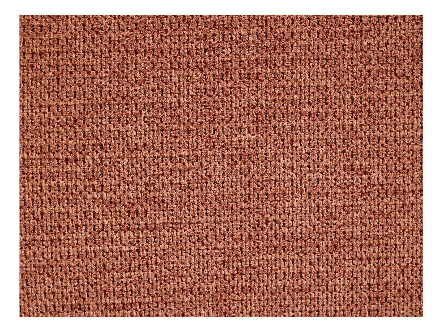 Fotel z terakotową teksturowaną tapicerką - ISPARTA