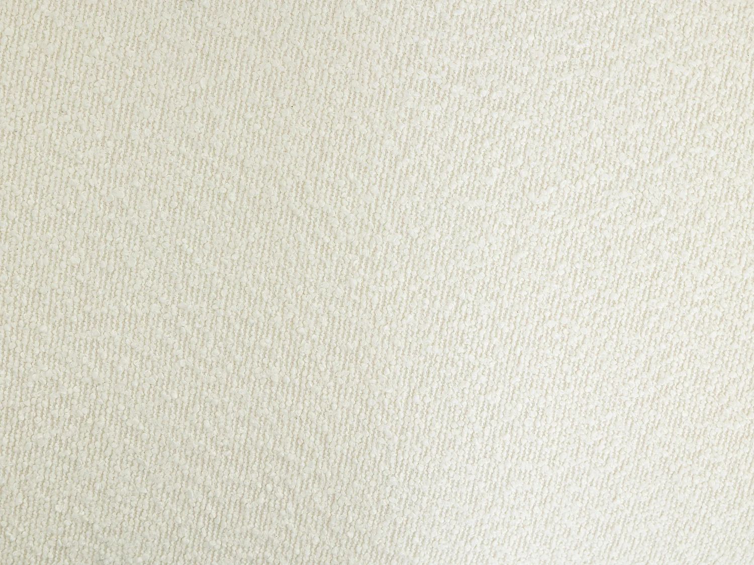 Kanapa 3-osobowa z białej bukli - BASILIANA