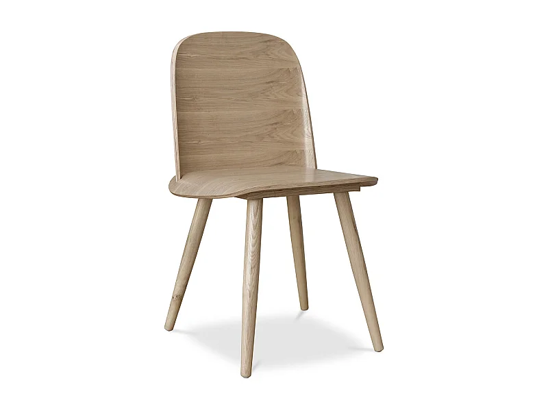 Silla de Comedor de Madera - Estilo Escandinavo  - Berd