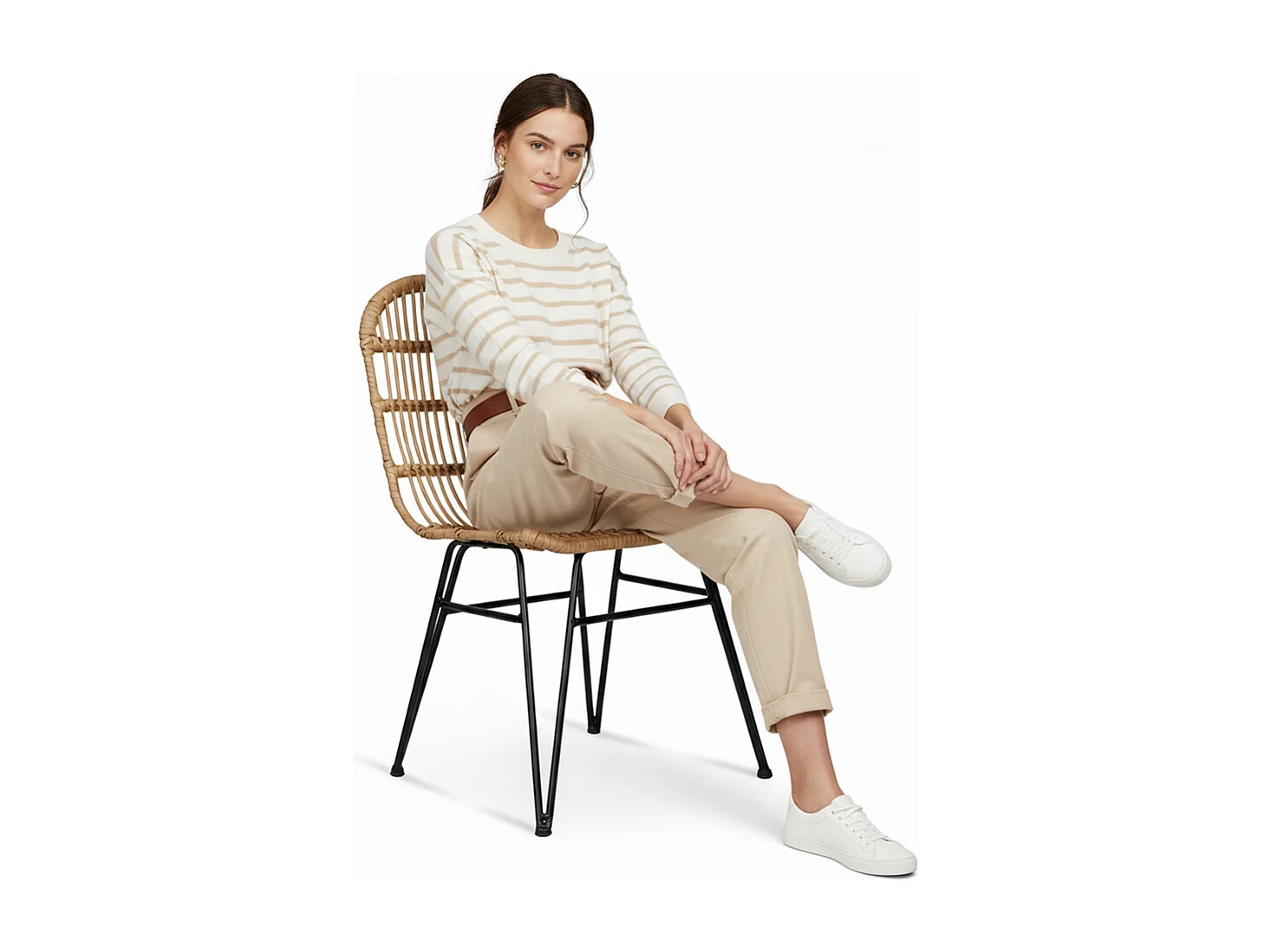 Rattan-Esszimmerstuhl - Boho-Stil - Many