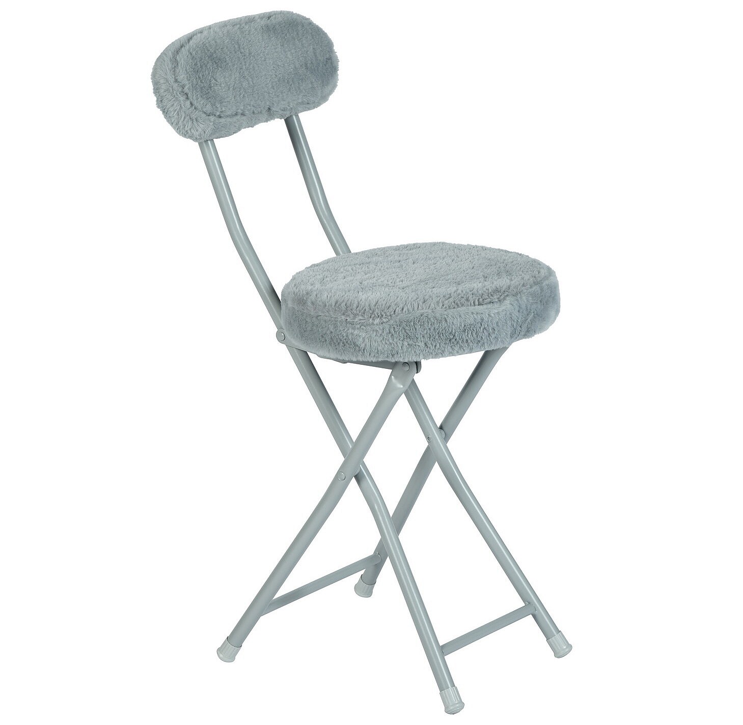 Lot De 4 Tabourets De Bar Modernes - Revêtement Fausse Fourrure, Repose-pieds, Hauteur 90 Cm, Marron