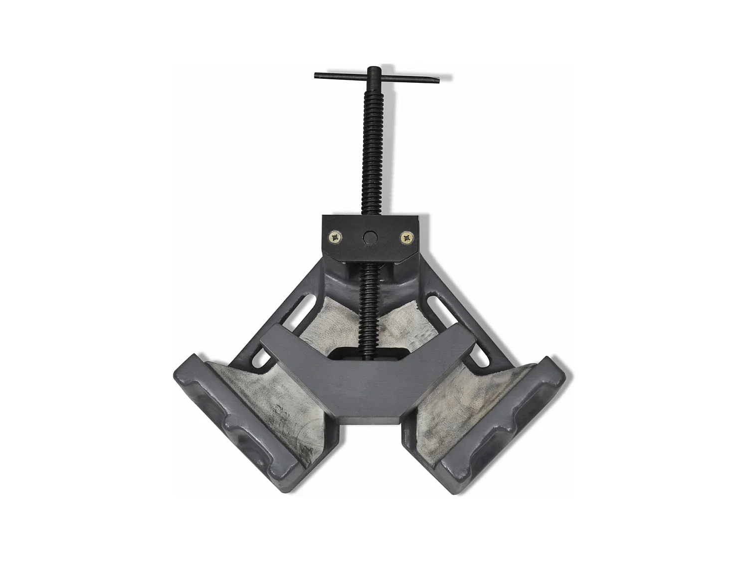 Morsa angolare manuale ghisa grigia 100 mm attrezzi garage officina fai da te 3402095/2