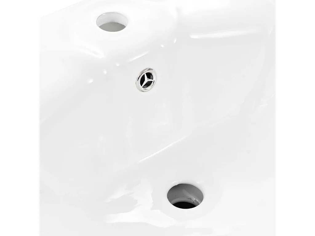 Lavabo autoportant avec socle blanche 58 x 51 x 20 cm 02_0002570