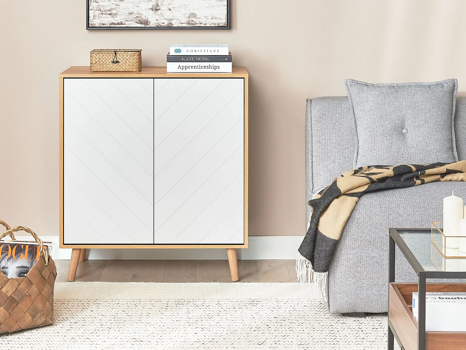 Armoire BRISTOW Blanc