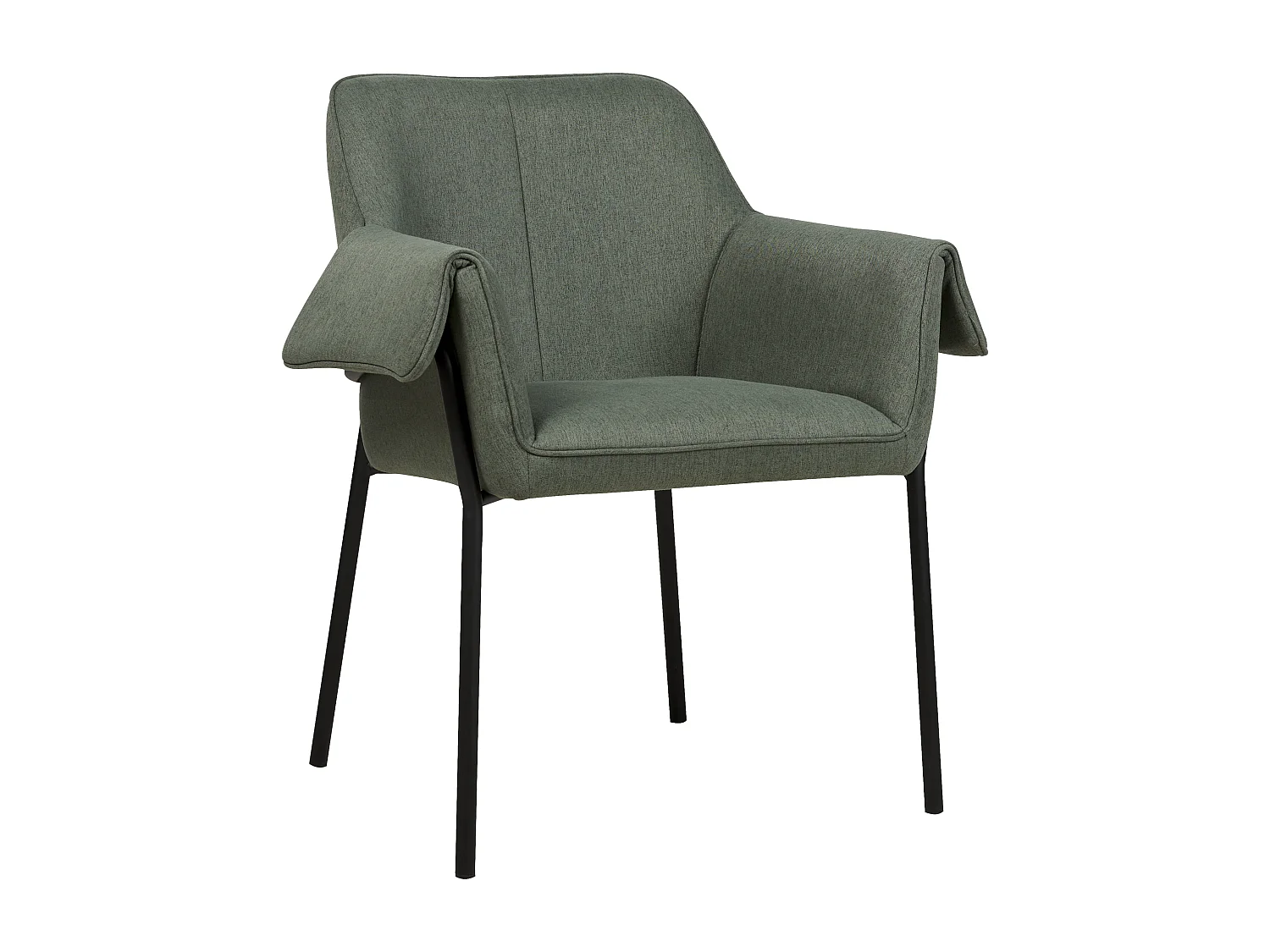 Poltrona ARLA Tecido Verde escuro