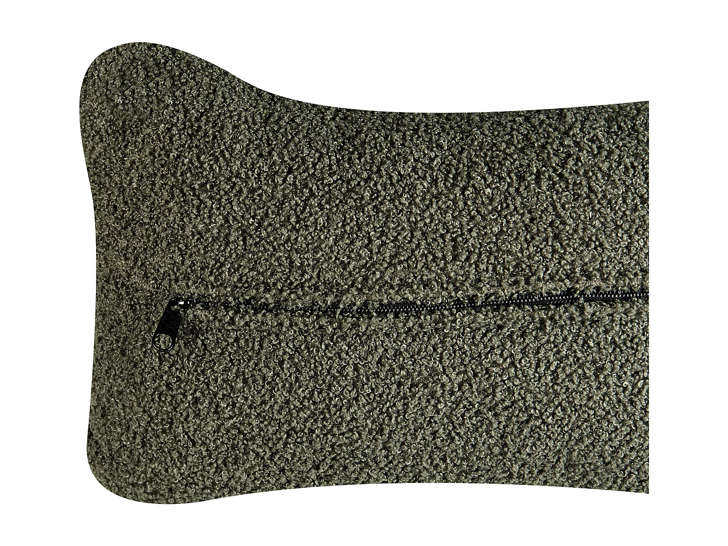 Fauteuil OTSBY Bouclé Vert foncé