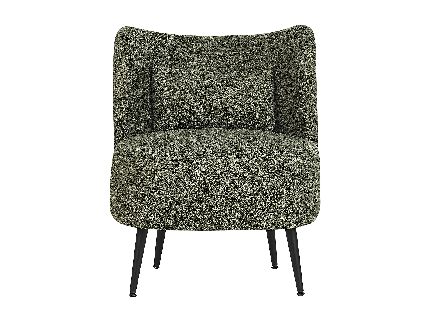 Fauteuil OTSBY Bouclé Vert foncé