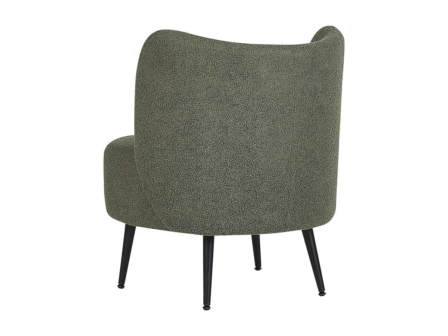 Fauteuil OTSBY Bouclé Vert foncé