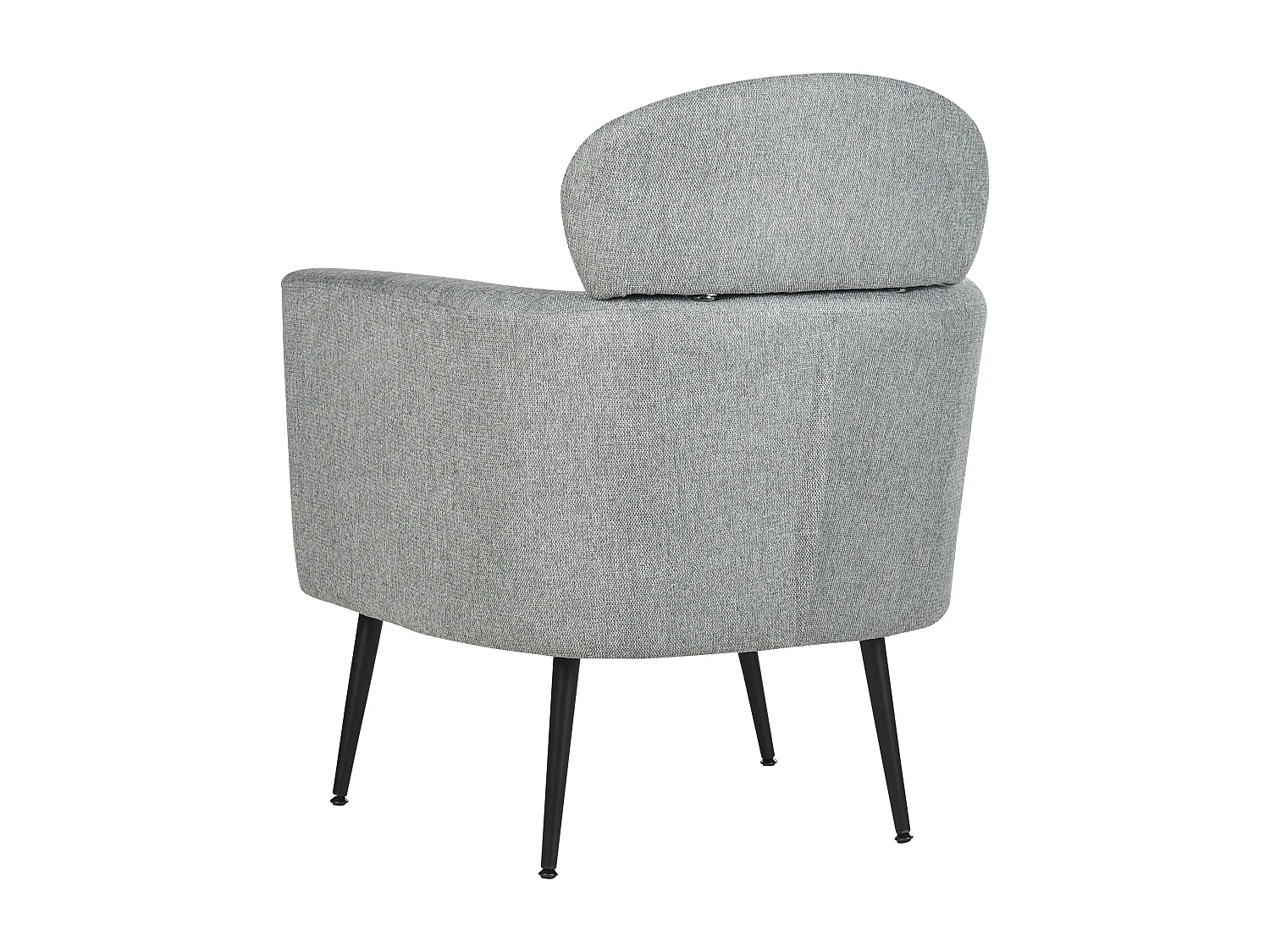 Fauteuil SOBY Tissu Gris