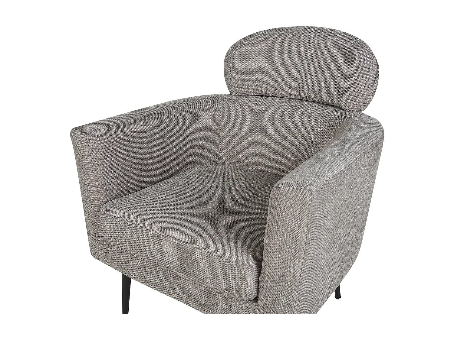 Fauteuil SOBY Tissu Taupe