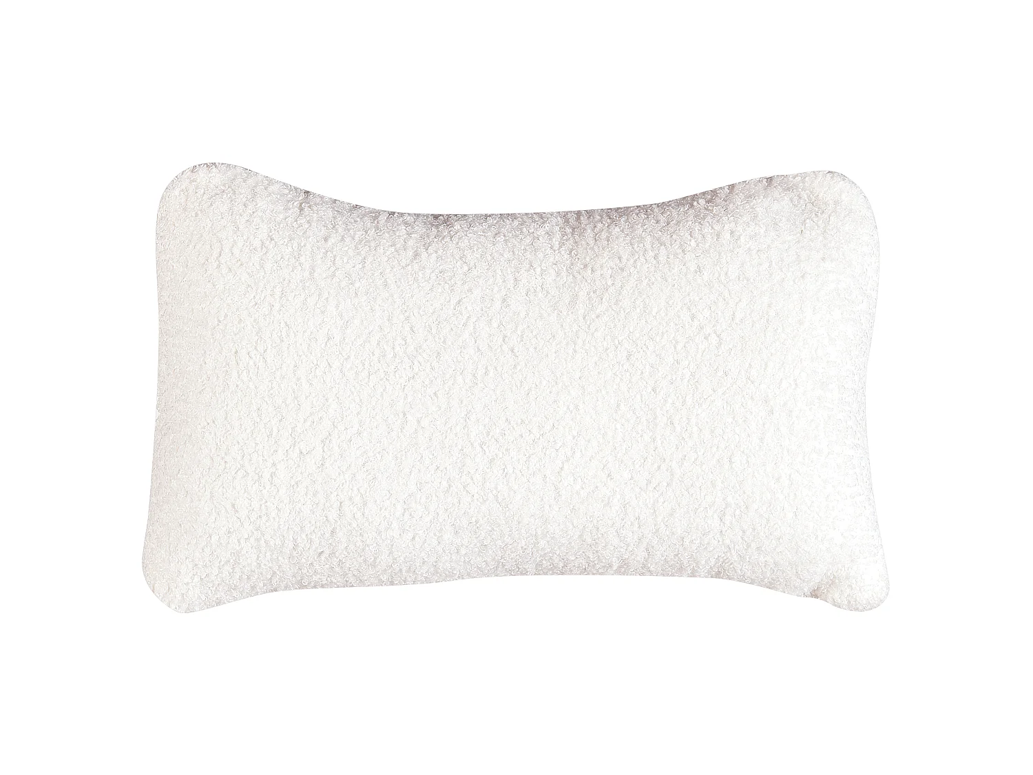 Fauteuil OTSBY Bouclé Crème