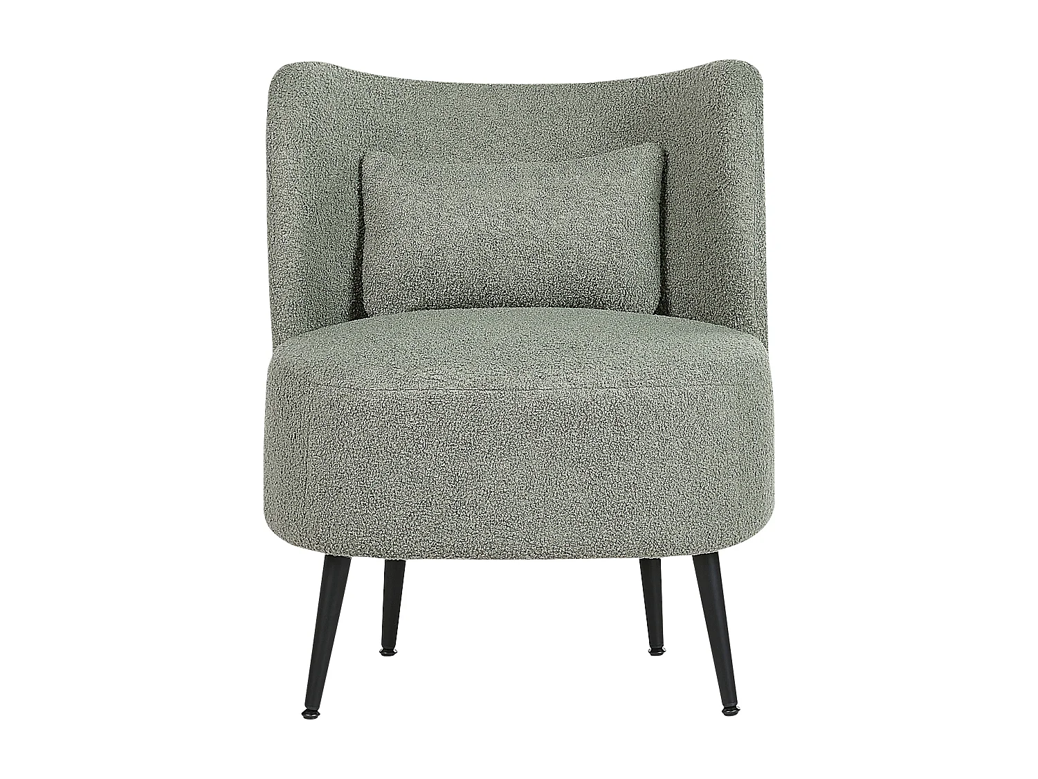 Fauteuil OTSBY Bouclé Vert clair