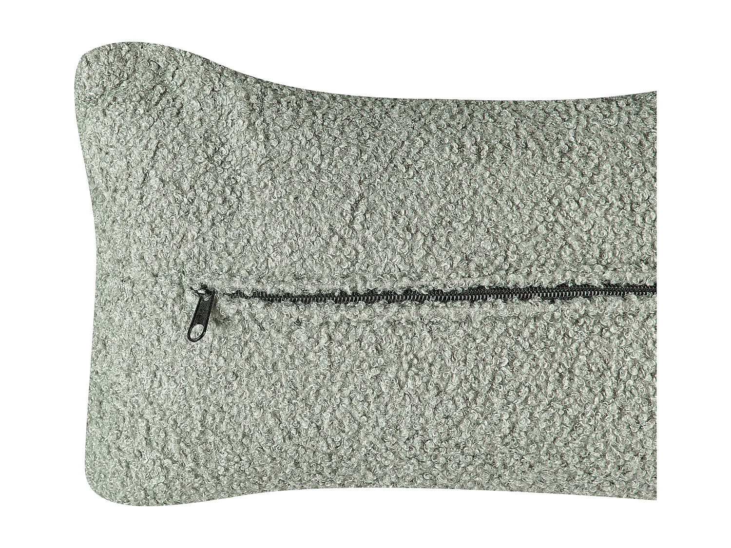 Fauteuil OTSBY Bouclé Vert clair