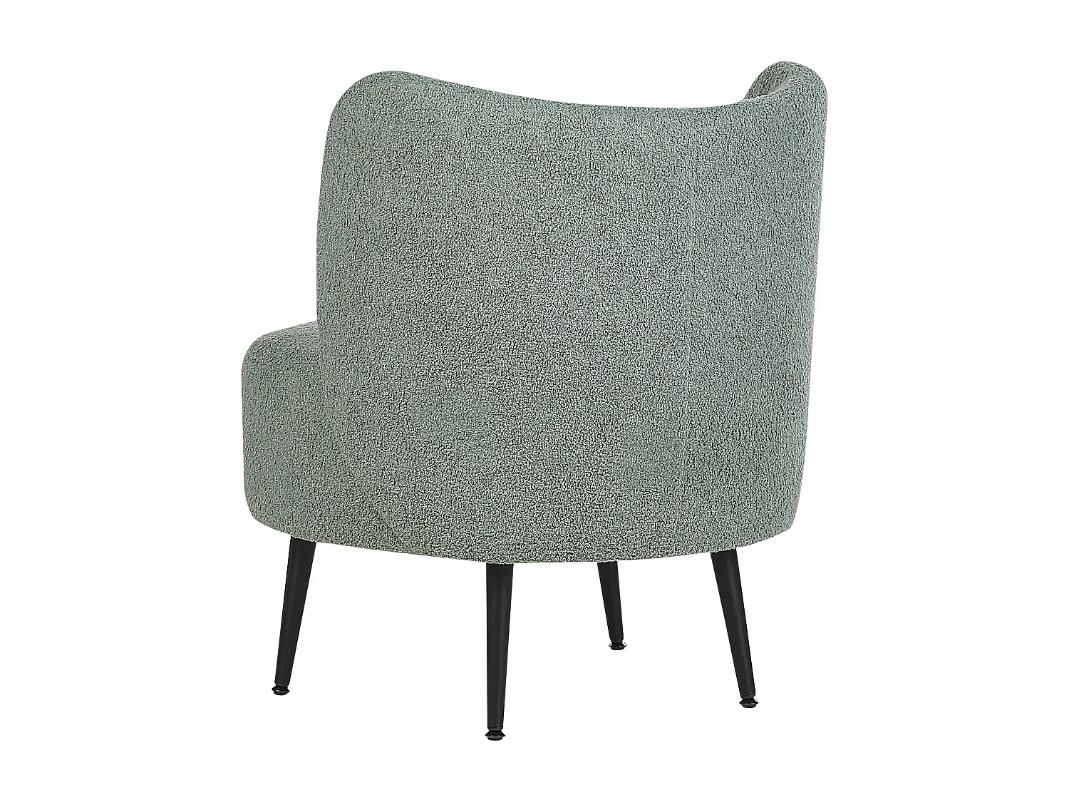 Fauteuil OTSBY Bouclé Vert clair