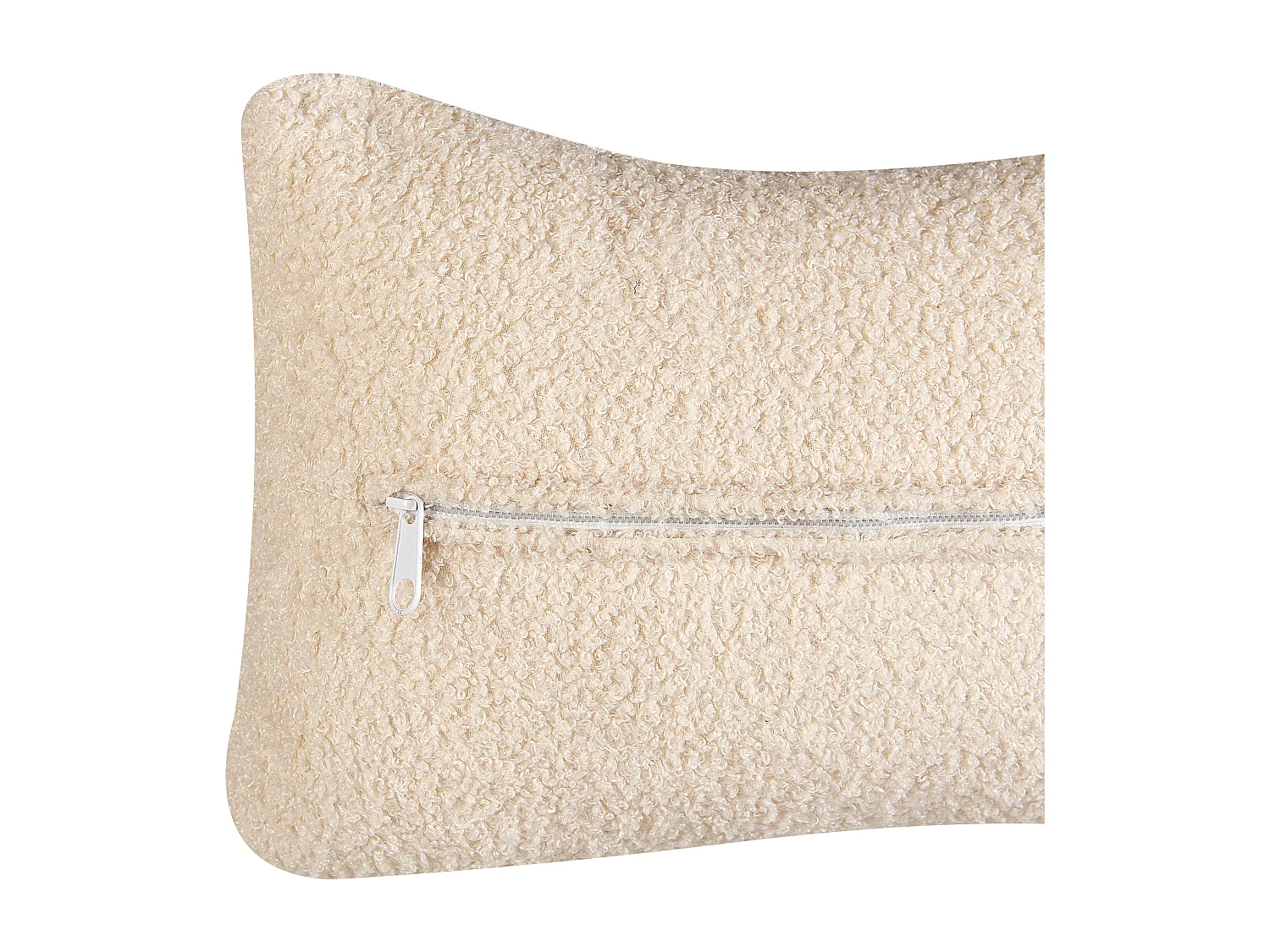 Fauteuil OTSBY Bouclé Beige