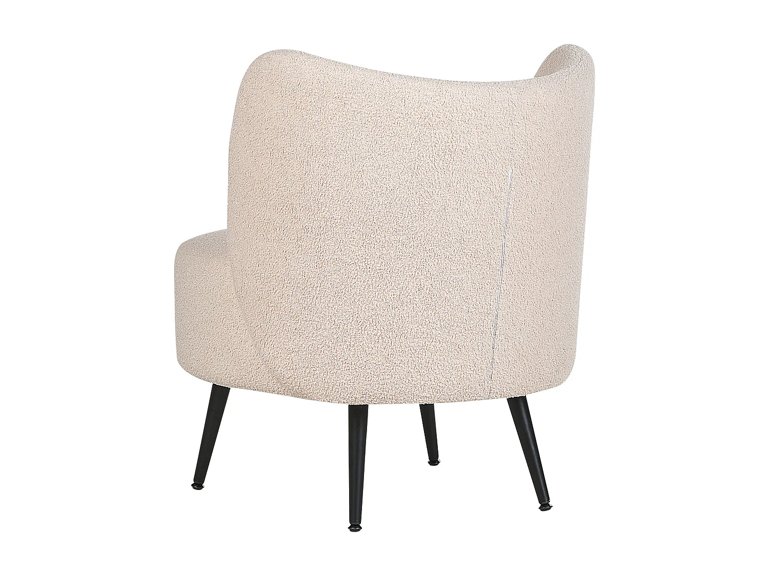 Fauteuil OTSBY Bouclé Beige