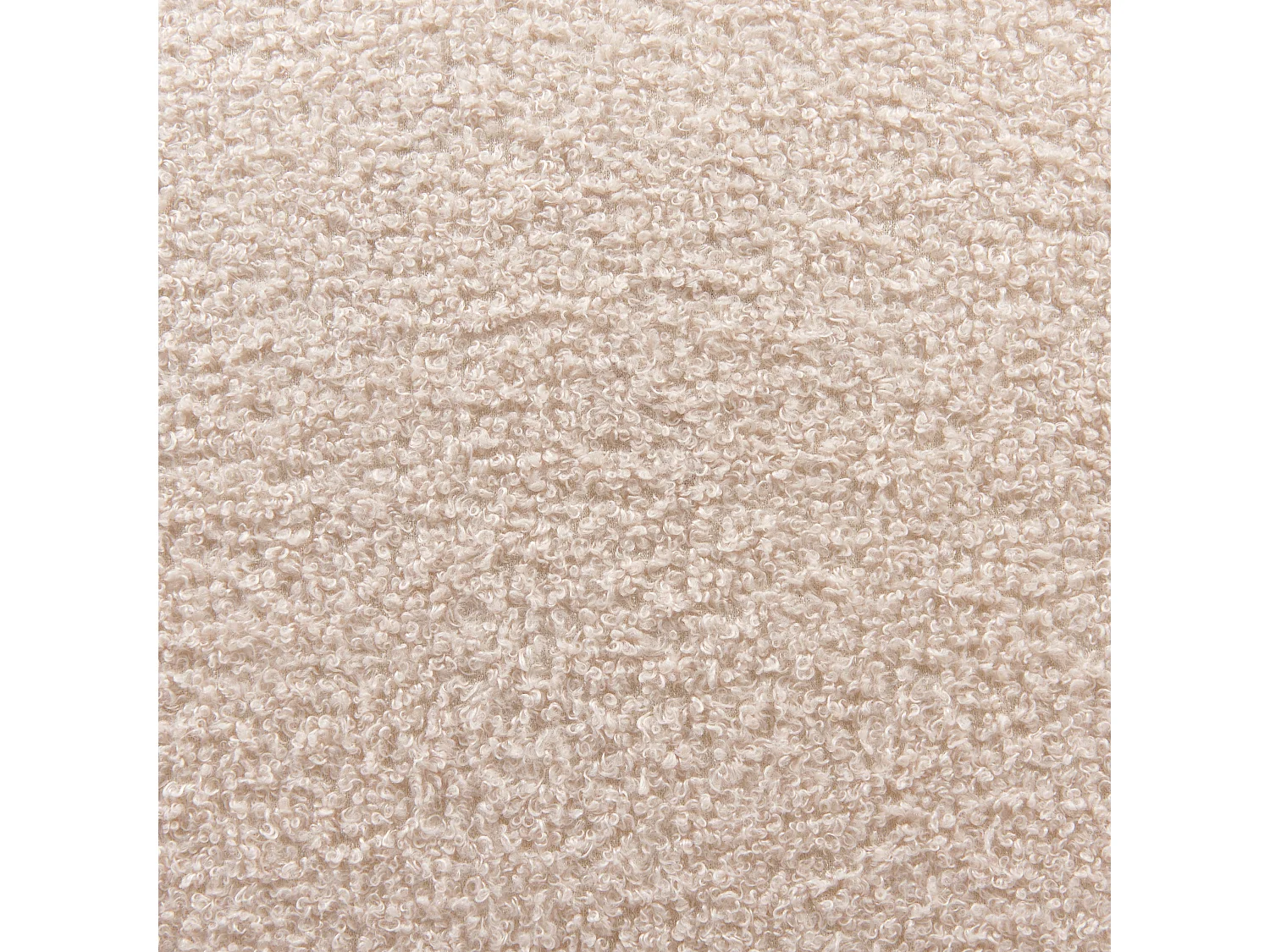 Draaifauteuil DAVIK Bouclé Beige