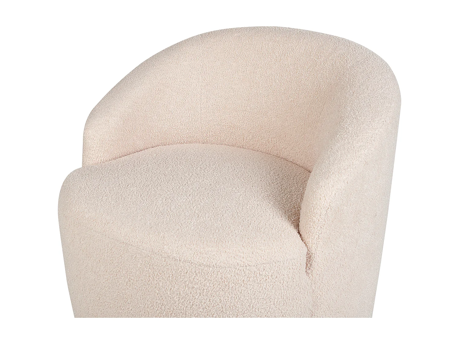 Drehsessel DAVIK Bouclé Beige