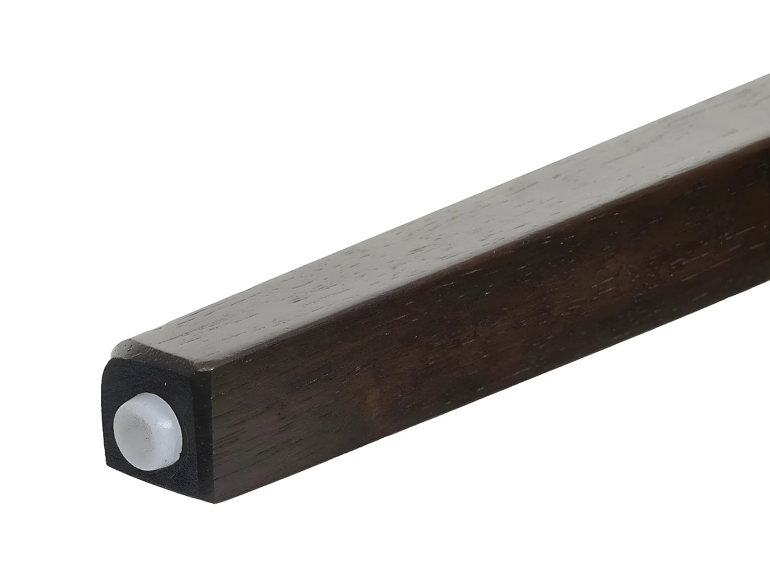 Lot de 6 chaises de salle à manger cuisine en tissu gris foncé et bois massif foncés 04_0001964