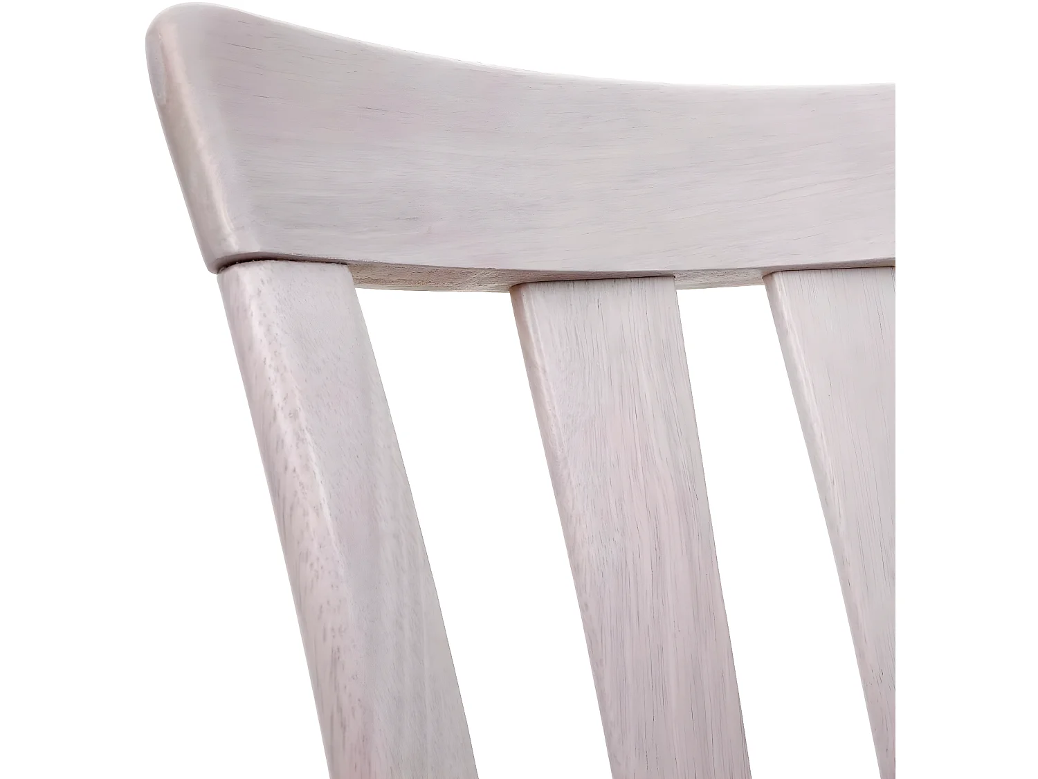 Lot de 2 chaises de salle à manger en bois massif clair et assise en tissu gris CDS04464