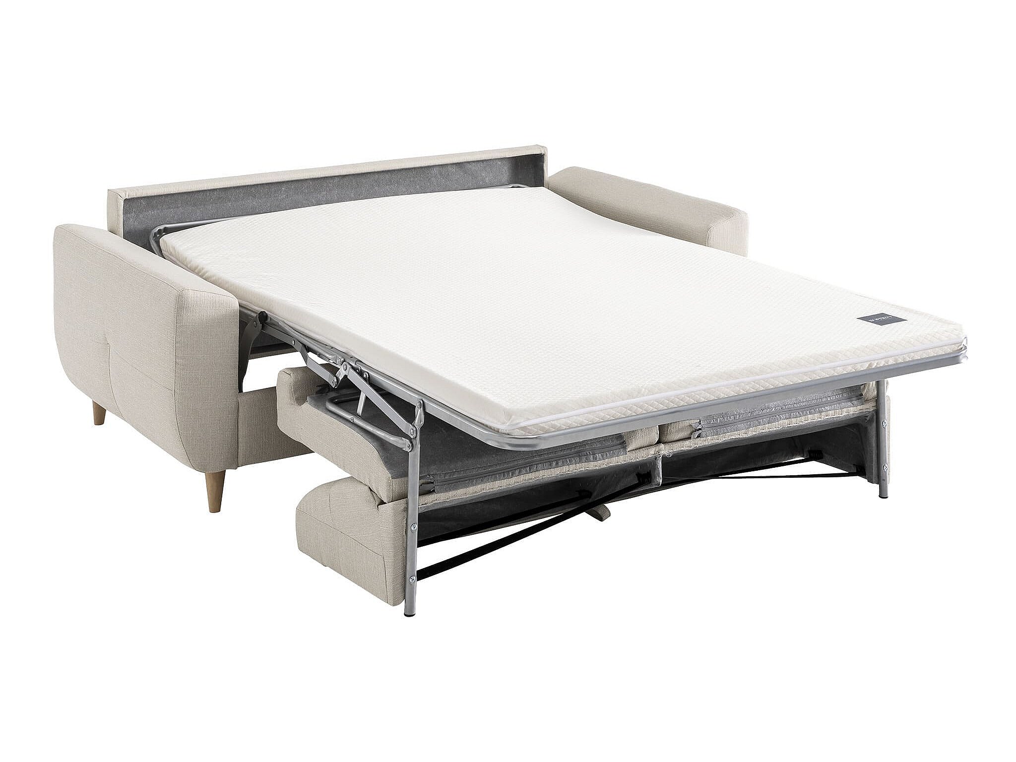 Matelas Jolly 160x180 Cm - 12 Cm D'épaisseur, Déhoussable, Pour Canapé-lit Et Camping-car