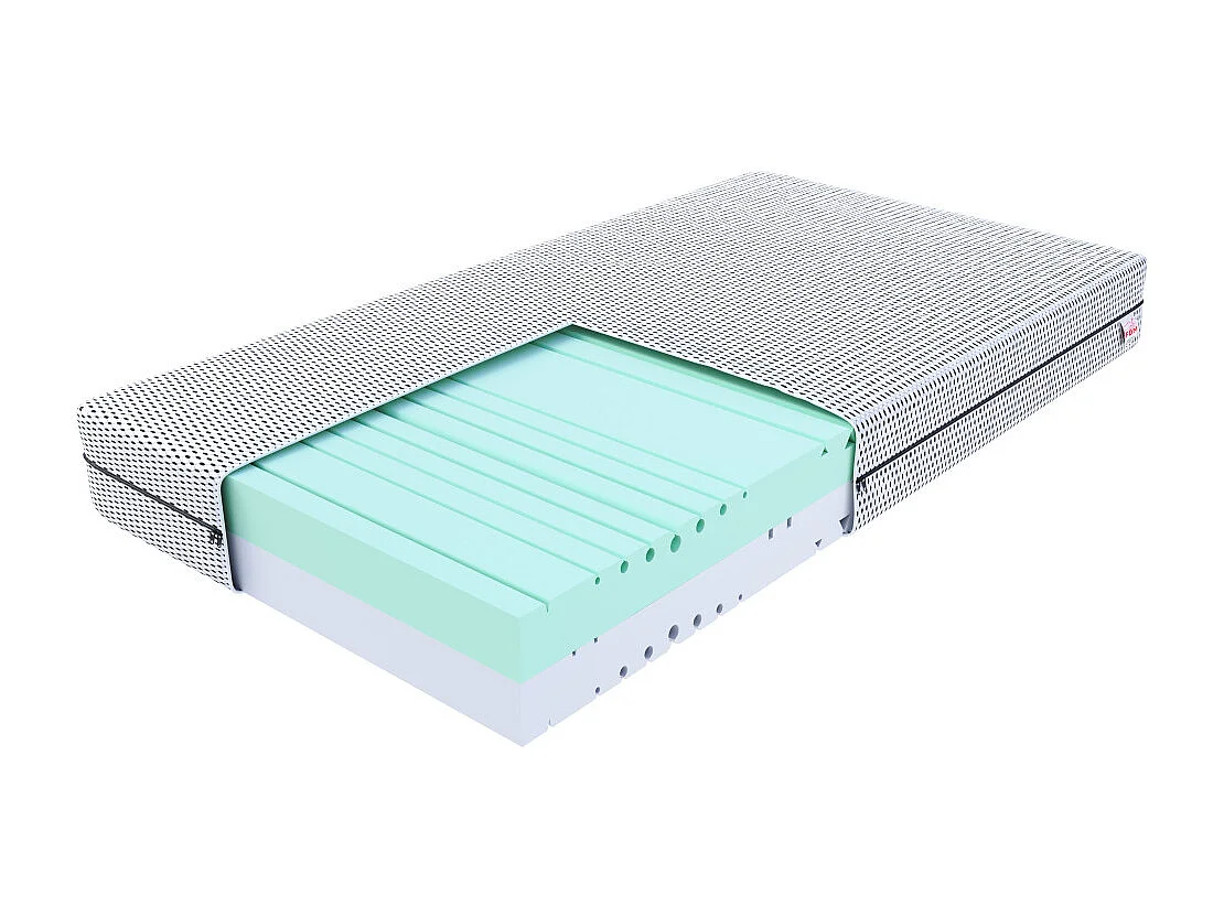 Matelas  Space  - Mousse haute résilience  - Epaisseur 21cm  140 x 190 cm cm