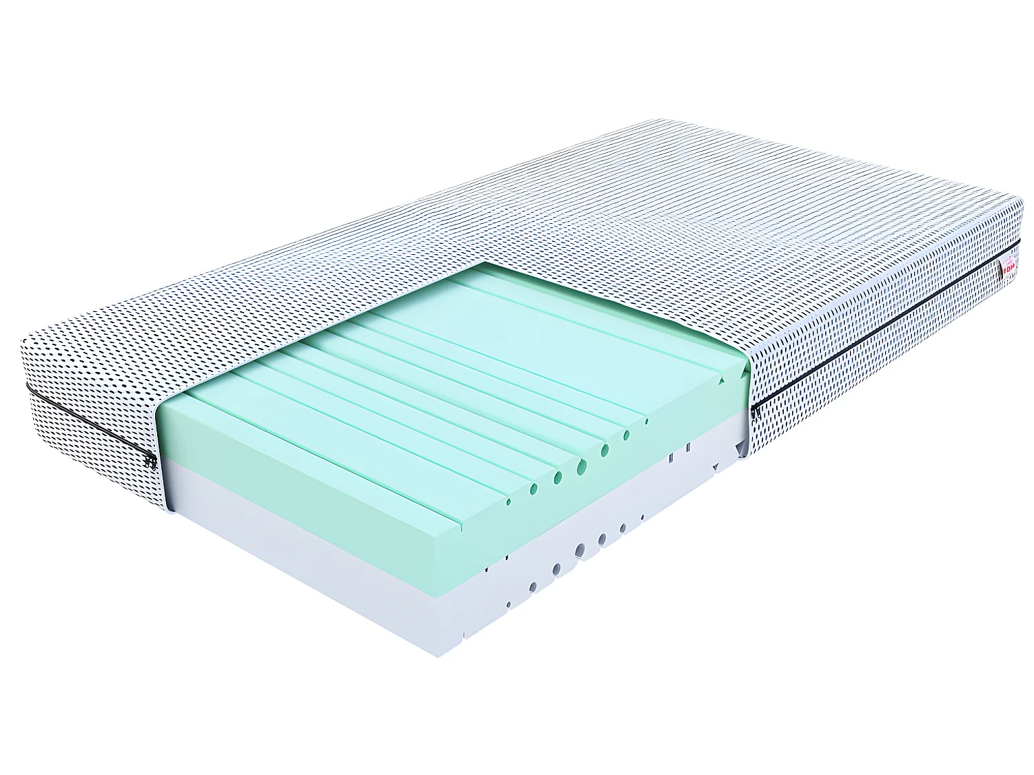 Matelas  Space  - Mousse haute résilience HR - Epaisseur 21cm