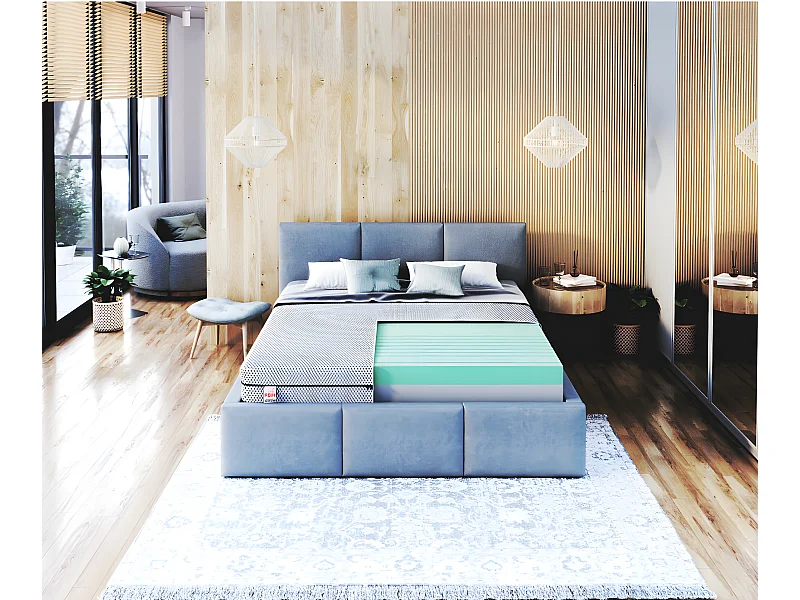 Matelas  Space  - Mousse haute résilience HR - Epaisseur 21cm