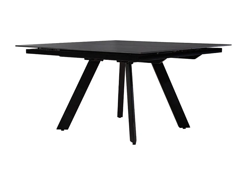 Table carrée extensible 140 à 190 cm céramique gris anthracite - RYUK