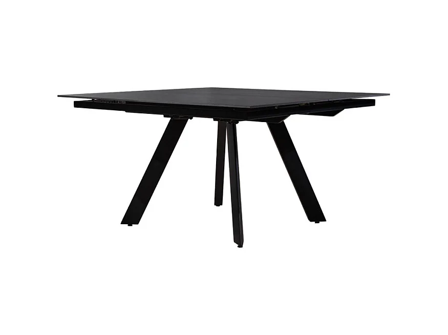 Table carrée extensible 140 à 190 cm céramique gris anthracite - RYUK
