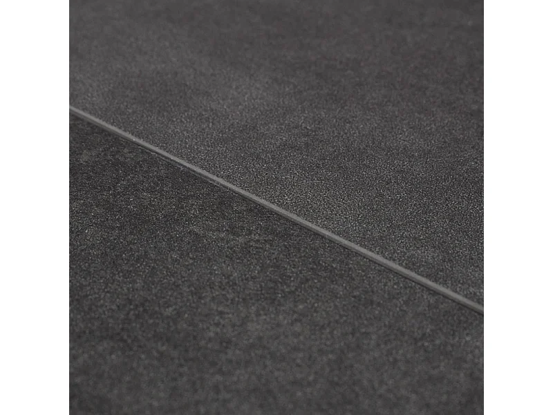 Table carrée extensible 140 à 190 cm céramique gris anthracite - RYUK