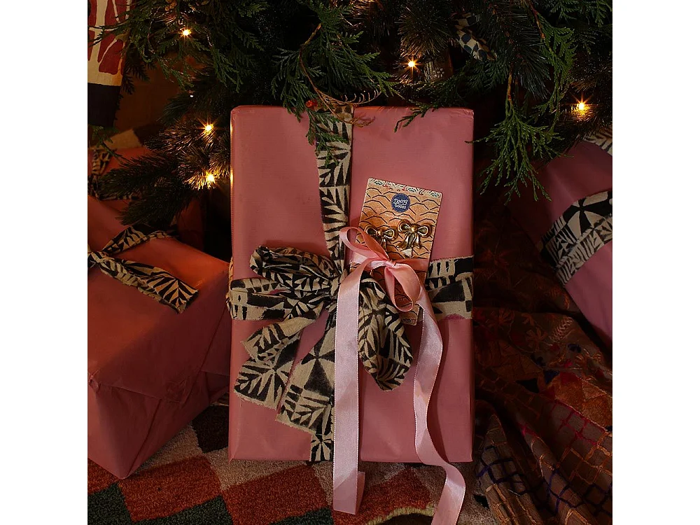 Patère en laiton recyclé Noeud (Lot de 2)