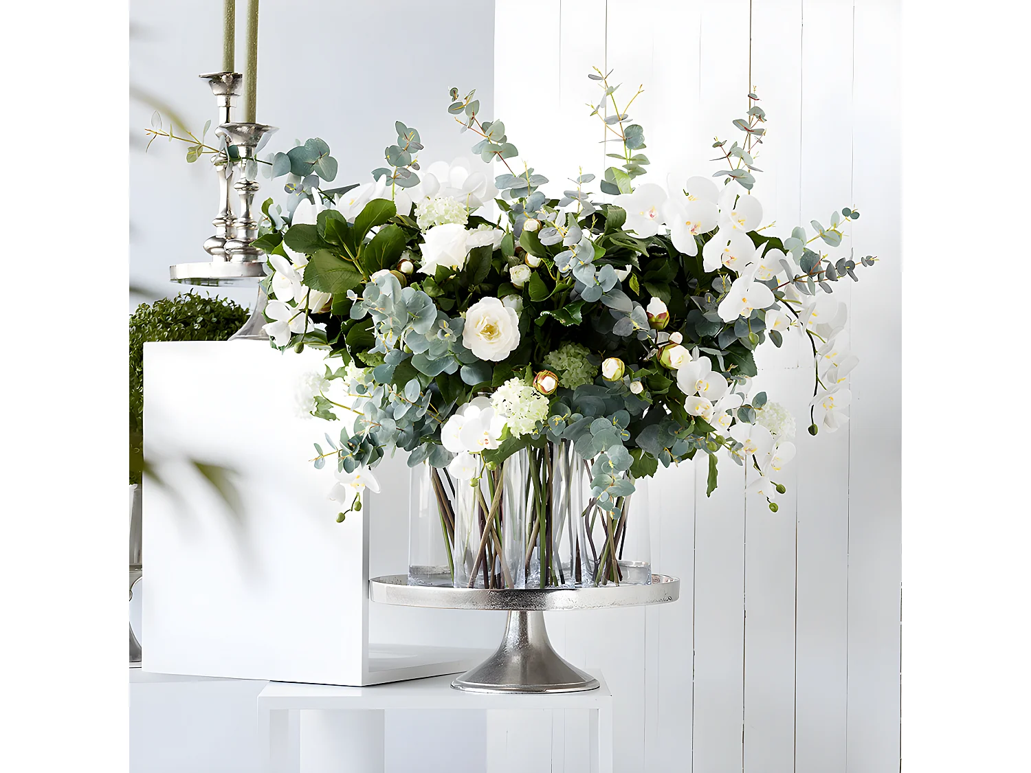 Plateau décoratif Wonder Moyen Format - Argenté