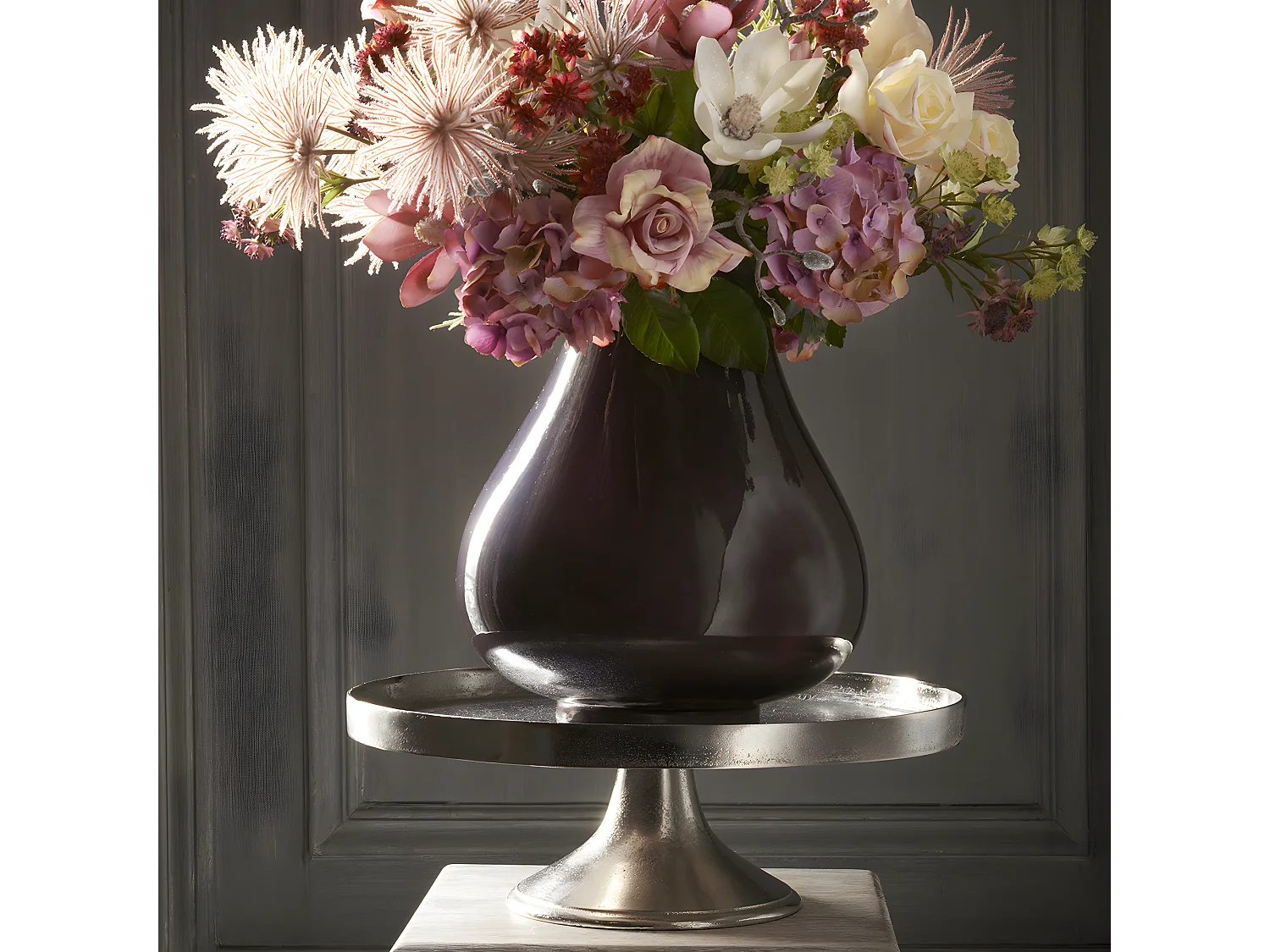 Plateau décoratif Wonder Moyen Format - Argenté