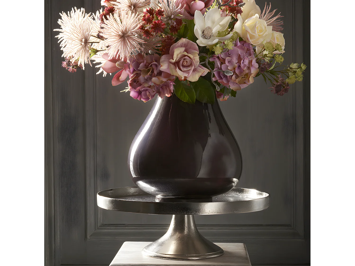 Plateau décoratif Wonder Moyen Format - Argenté