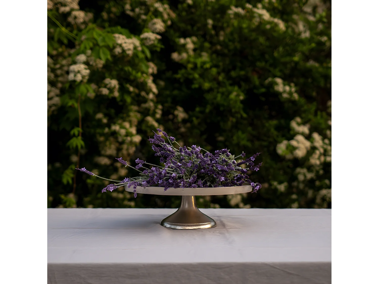 Plateau décoratif Wonder Moyen Format - Argenté