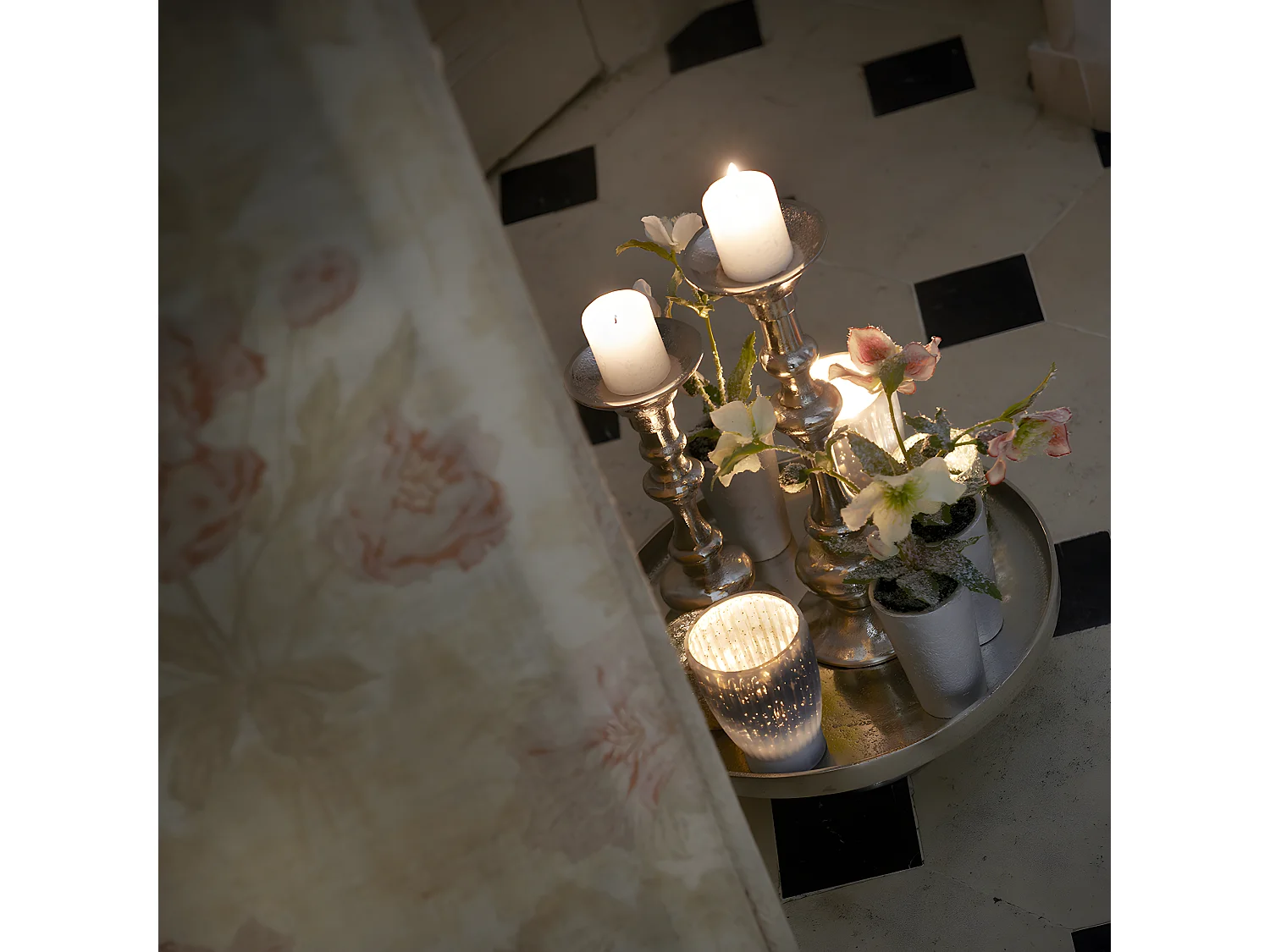 Plateau décoratif Wonder Moyen Format - Argenté