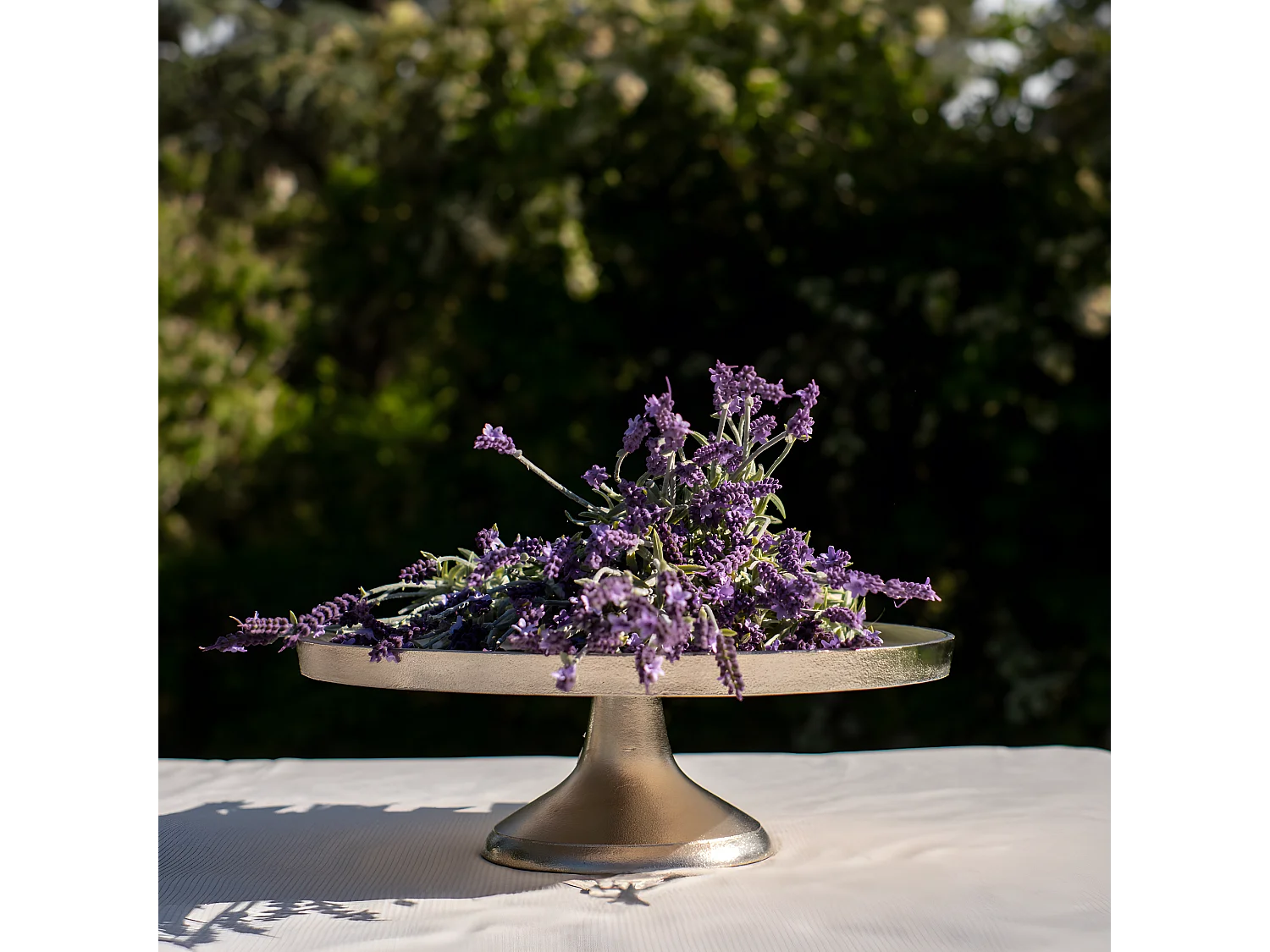 Plateau décoratif Wonder Moyen Format - Argenté