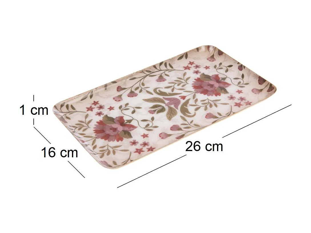 Plateau 26 x 16 cm Alina