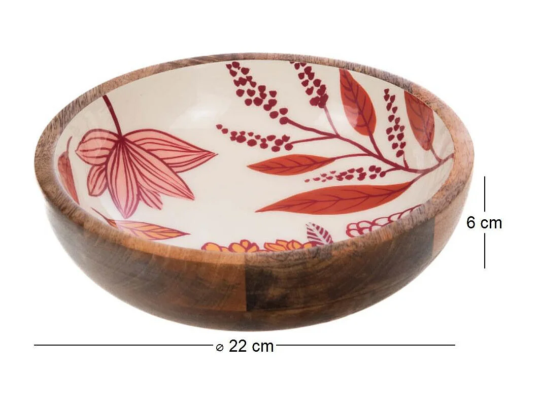 Bol en manguier 22 cm Rosalie