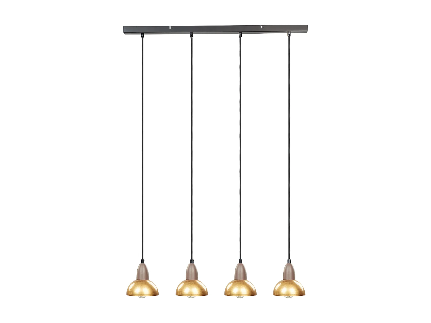 Lampadario CASTALY Metallo Ottone