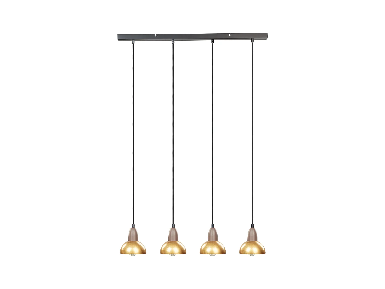 Hängelampe CASTALY Metall Messing